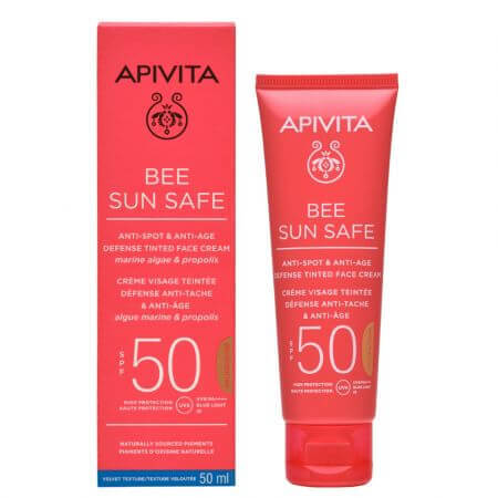Bee Sun Safe Gold Sonnenschutzcreme SPF50, 50 ml, Apivita