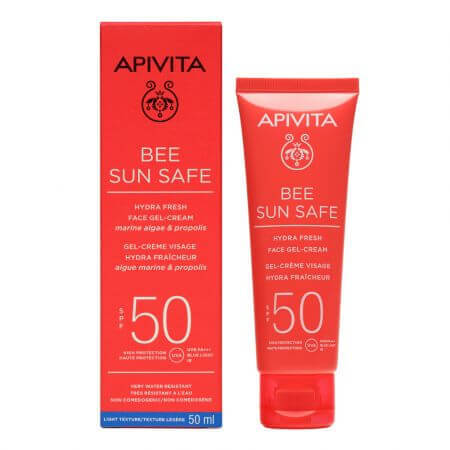 Bee Sun Safe Sonnenschutzcreme-Gel SPF50, 50 ml, Apivita