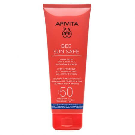 Bee Sun Safe Sonnenschutz Körper- und Teintlotion SPF50, 200 ml, Apivita