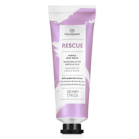 Rescue Purple Grape Leaf Extract Gesichtsmaske, 50 ml, Equivalenza