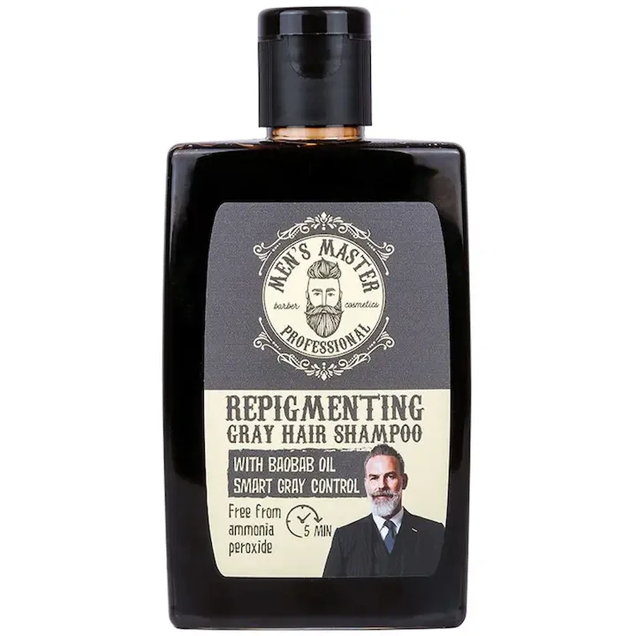 Shampoo zur Repigmentierung von weißem Haar für Männer, 120 ml, Men's Master Professional