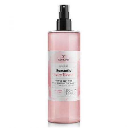 Körperspray mit Kirschblüte, Freesie und Lacramiden Romantic Cherry, 250 ml, Equivalenza