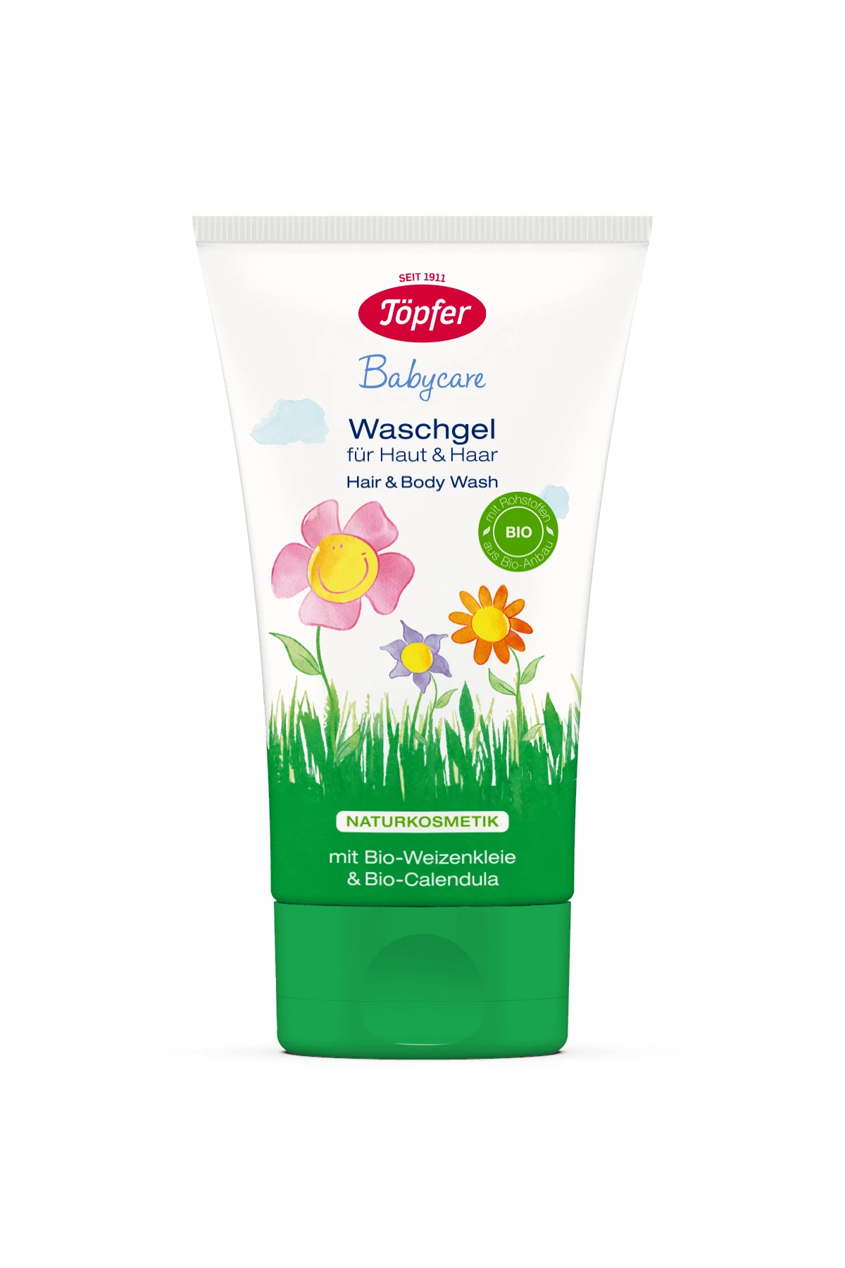 Waschlotion für Haare und Körper, 150 ml, Topfer