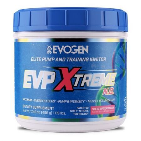 Pre Workout EVP Xtreme, Saure Wassermelone, 480 g, Evogen