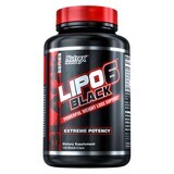 Lipo 6 Black Fettverbrennung Ergänzung, 120 Kapseln, Nutrex