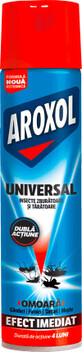 Aroxol Spray universal dublă acțiune &#238;mpotriva insectelor, 400 ml