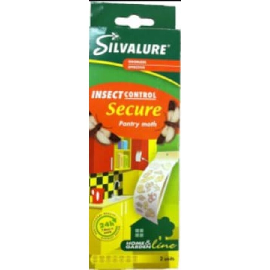 Silvalure Mottenfalle für Lebensmittel, 2 Stück