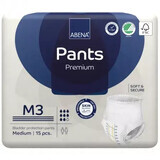 Scutece pentru adulti Pants M3 Premium, 15 bucati, Abena