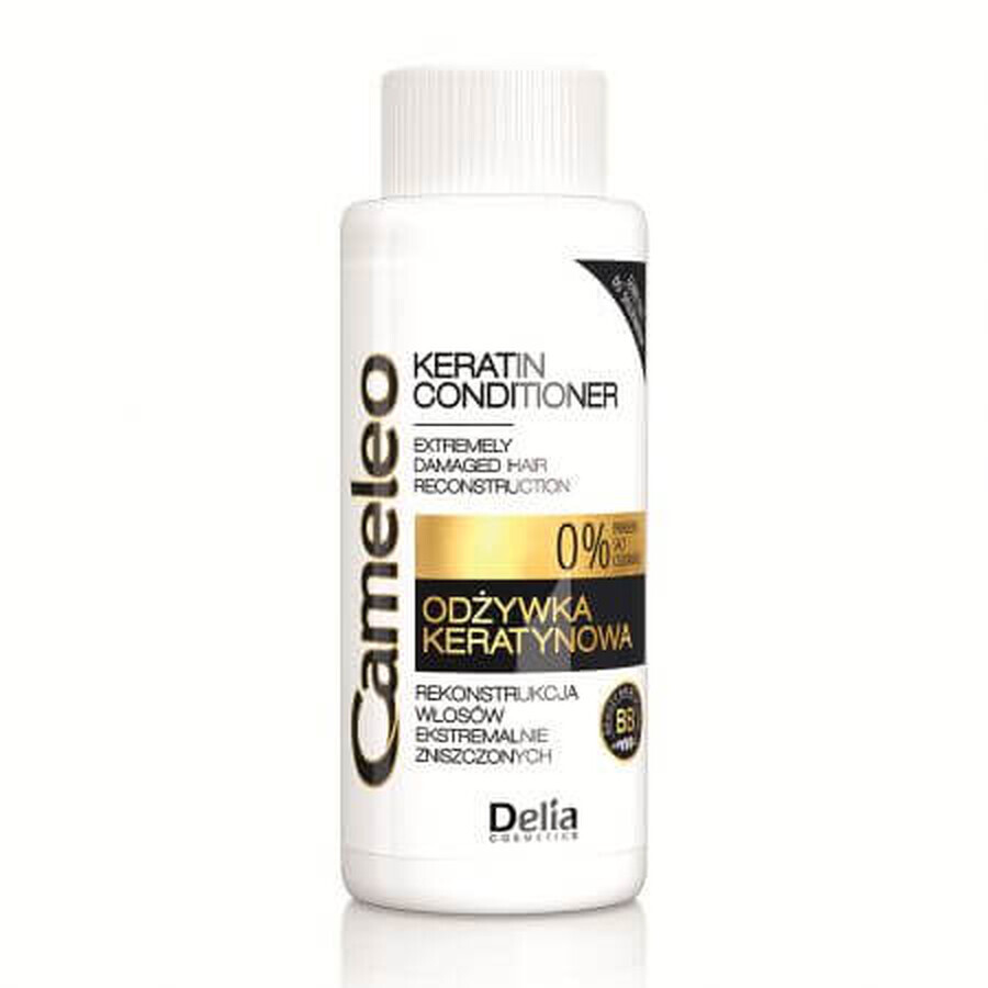 Balsam pentru par deteriorat Cameleo Keratin, 50 ml, Delia Cosmetics