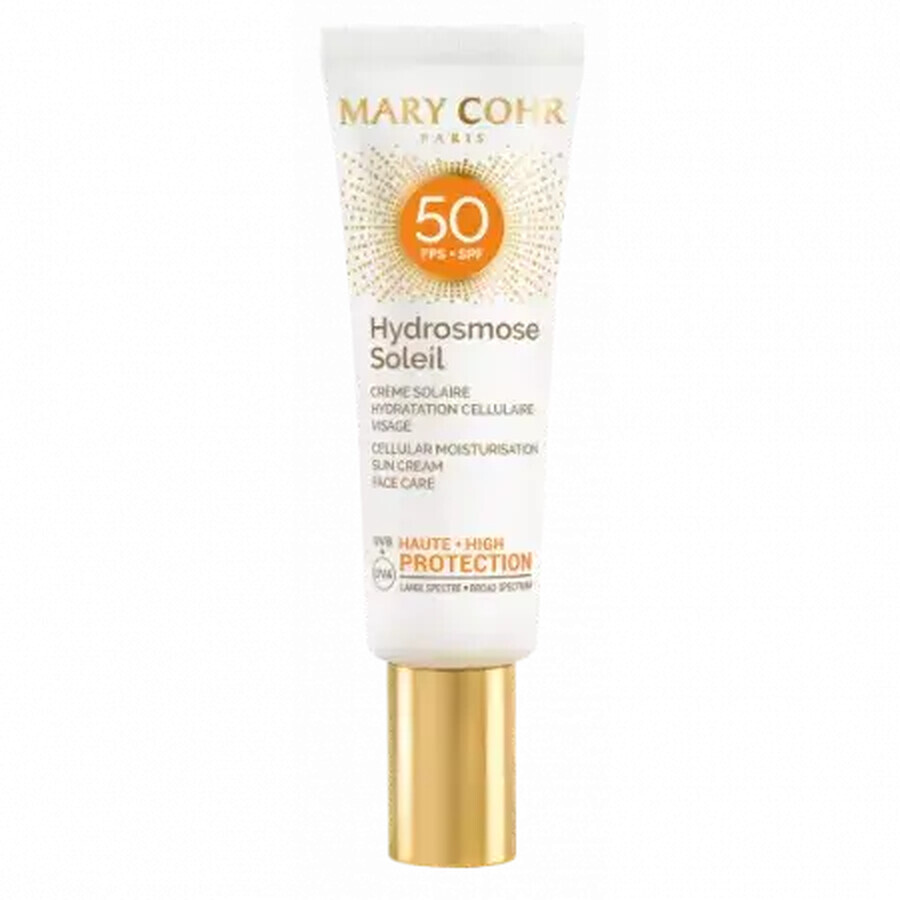 Crema de fata Hydrosmose cu protectie solara SPF50, 50 ml, Mary Cohr