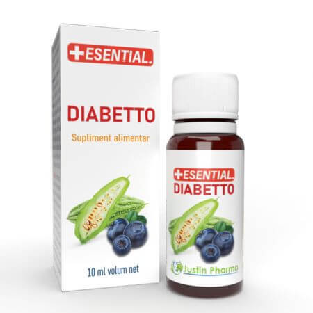 Diabetto Esential, 10 ml, Justin Pharma