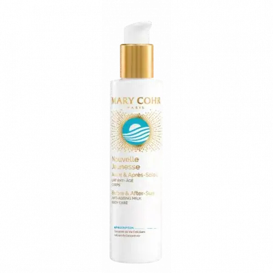 Nouvelle Jeunesse Soleil Körperlotion vor und nach dem Sonnenbad, 150 ml, Mary Cohr