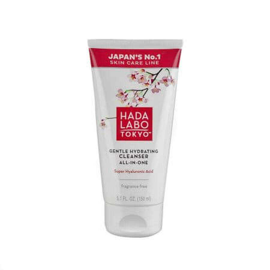 Loción limpiadora hidratante con ácido superhialurónico, 150 ml, Hada Labo Tokio