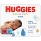 Pachet Servetele umede Pure Extra Care, 3 x 56 bucati, Huggies