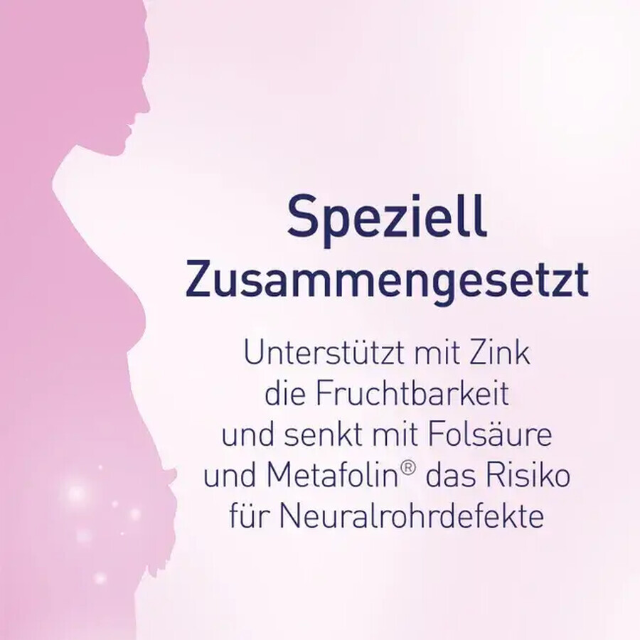 Elevit 1, Multivitamine pentru perioada de pre-conceptie si sarcina – Primul  trimestru de sarcina, 30 comprimate, Bayer
