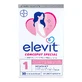 Elevit 1, Multivitaminas para la preconcepción y el embarazo - Primer trimestre del embarazo, 30 comprimidos, Bayer