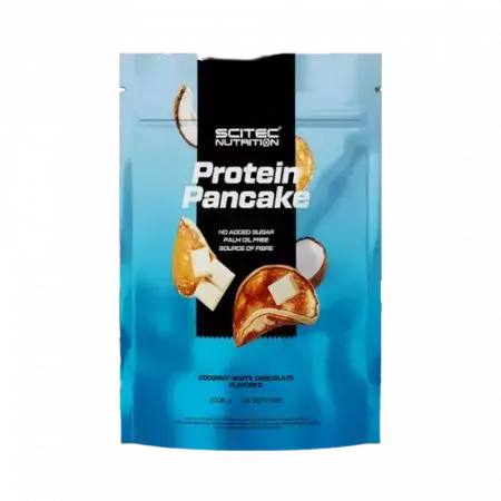 Protein-Pfannkuchen mit weißer Schokolade und Kokosnuss, 1036 gr, Scitec