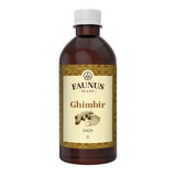 Sirop de ghimbir, 500 ml, Faunus