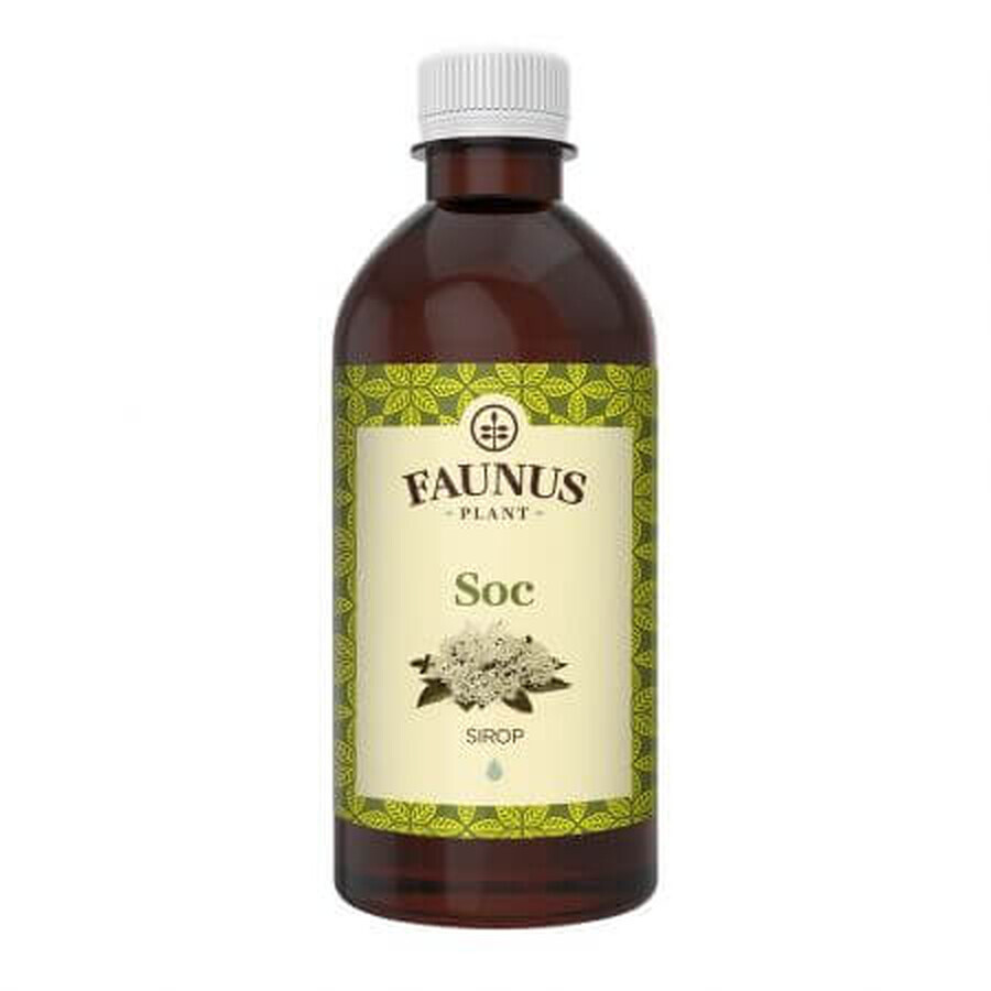 Sirop de soc, 500 ml, Faunus