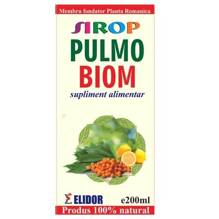 Pulmo Biom Sirup, 200 ml, Elidior