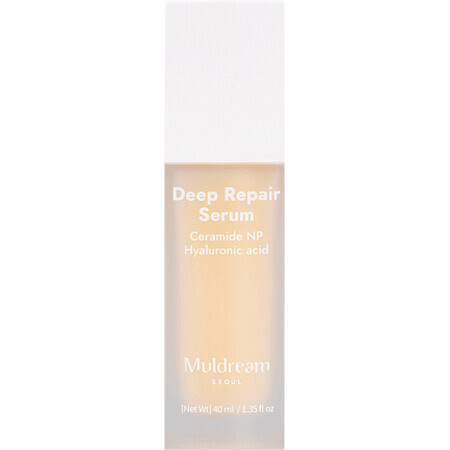 Muldream Ser intens reparator cu ceramide și acid hialuronic, 40 ml