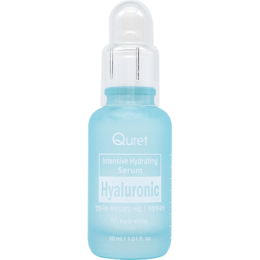 Quret Feuchtigkeitsspendendes Gesichtsserum mit Hyaluronsäure, 30 ml