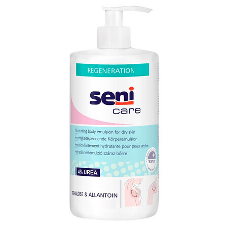 Feuchtigkeitsemulsion für trockene Haut mit 4% Urea, 500 ml, Seni Care