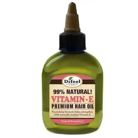 Ulei tratament premium pentru par Difeel 99% Natural cu Vitamina E, 75 ml