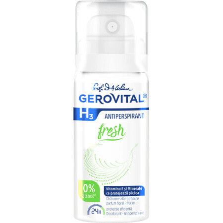 Gerovital Deodorant Spray frisch, 40 ml