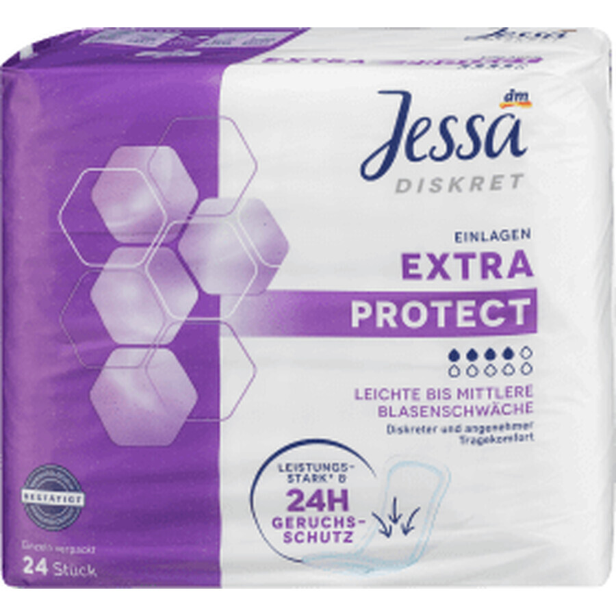 Jessa DISKRET Extra Protect Inkontinenzeinlagen, 24 Stück