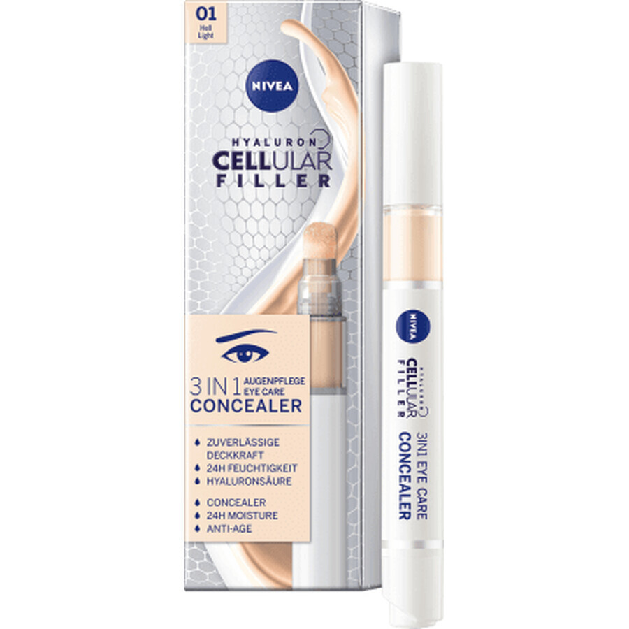 Nivea Hydrating Eye Concealer Heller Farbton, 4 ml