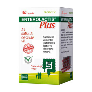 Enterolactis Plus, 30 Kapseln, Sofar