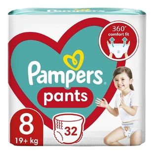 Stop&Protect Höschenwindeln, Nr. 8, +19 kg, 32 Stück, Pampers