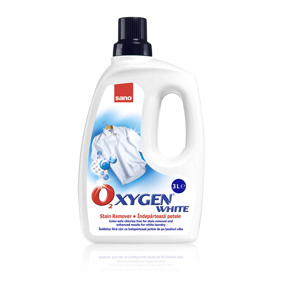 Oxygen White stain remover solution, 3000 ml, Sano