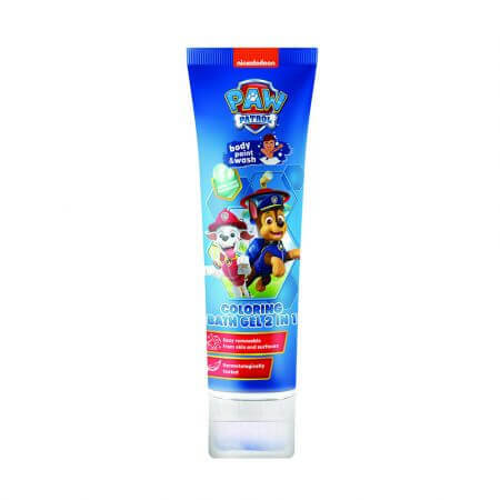 Gel de colorare baie Paw Patrol, 150 ml, Edg