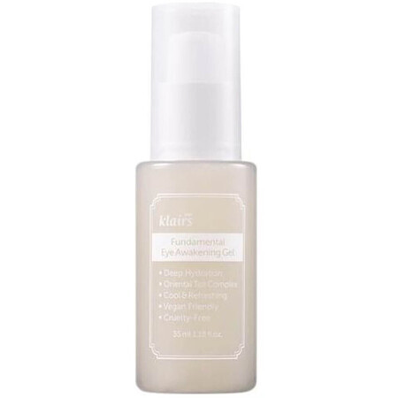 Gel pentru ochi hidratant si tonifiant Fundamental, 35 ml, Klairs