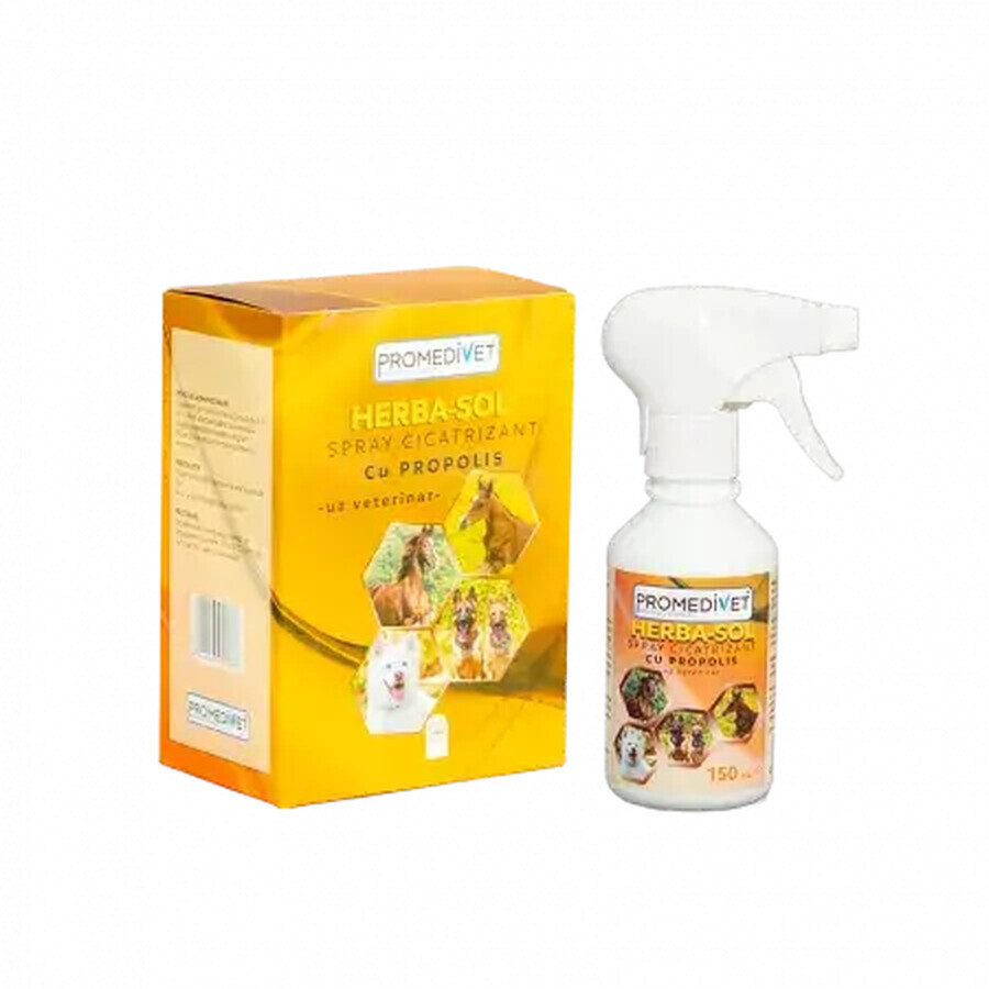 Herbasol mit Propolis Heilspray, 150 ml, Promedivet