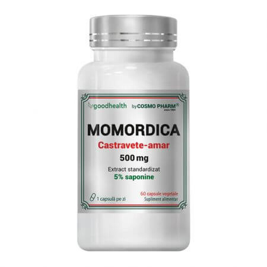Momordica, 500 mg, 60 vegetarische Kapseln, Cosmopharm