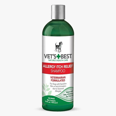 Sampon Allergy Itch Relief, 470 ml, Vet's Best