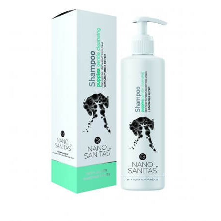 Sampon pentru puii de caine, 250 ml, Nano Sanitas