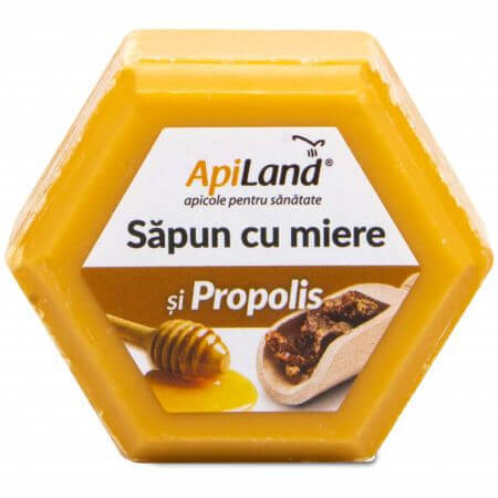 Sapun cu miere si propolis, 100 g, Apiland