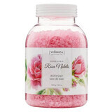 Sare de baie cu ulei esentia de trandafir Elixir Floral Rosa Nobilis, 1000 g, Viorica