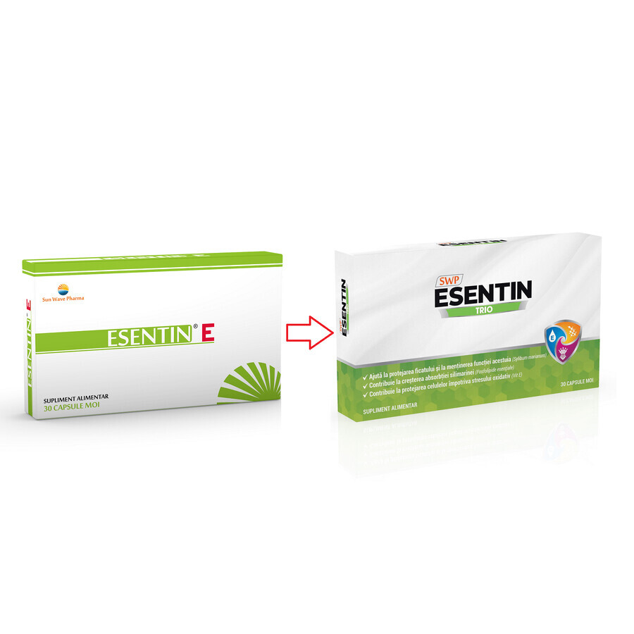 Esentin Trio, 30 capsule, Sun Wave Pharma