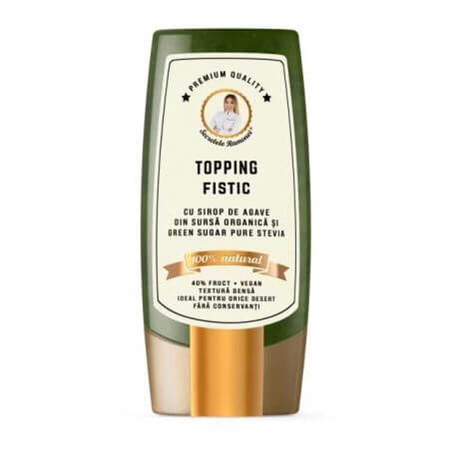 Topping cu aroma de fistic, 310 g, Laboratoarele Remedia