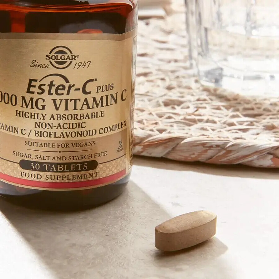 Ester-C Plus 1000 mg, 30 Tabletten, Solgar