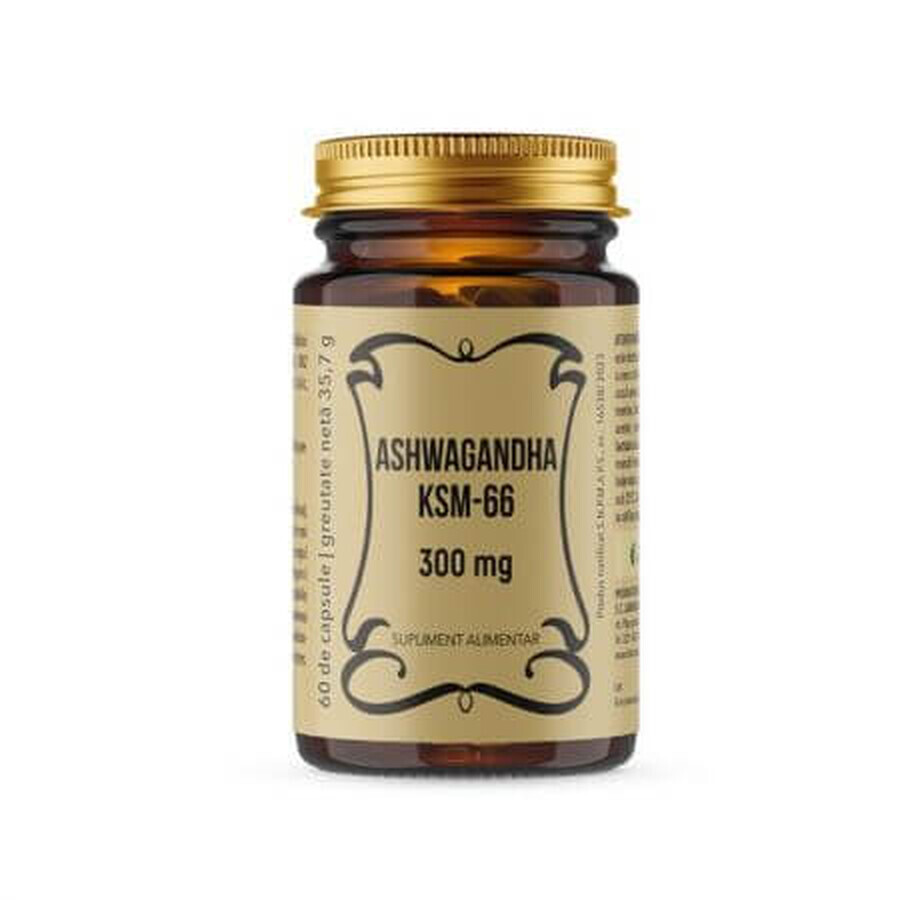 Ashwagandha KSM-66, 300 mg, 60 Kapseln, Remedia
