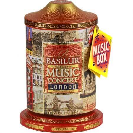 Ceai negru, Music concert London, 100 g, Basilur