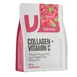 Colagen + Vitamina C Limonadă de zmeură cu mentă, 400g, Ostrovit