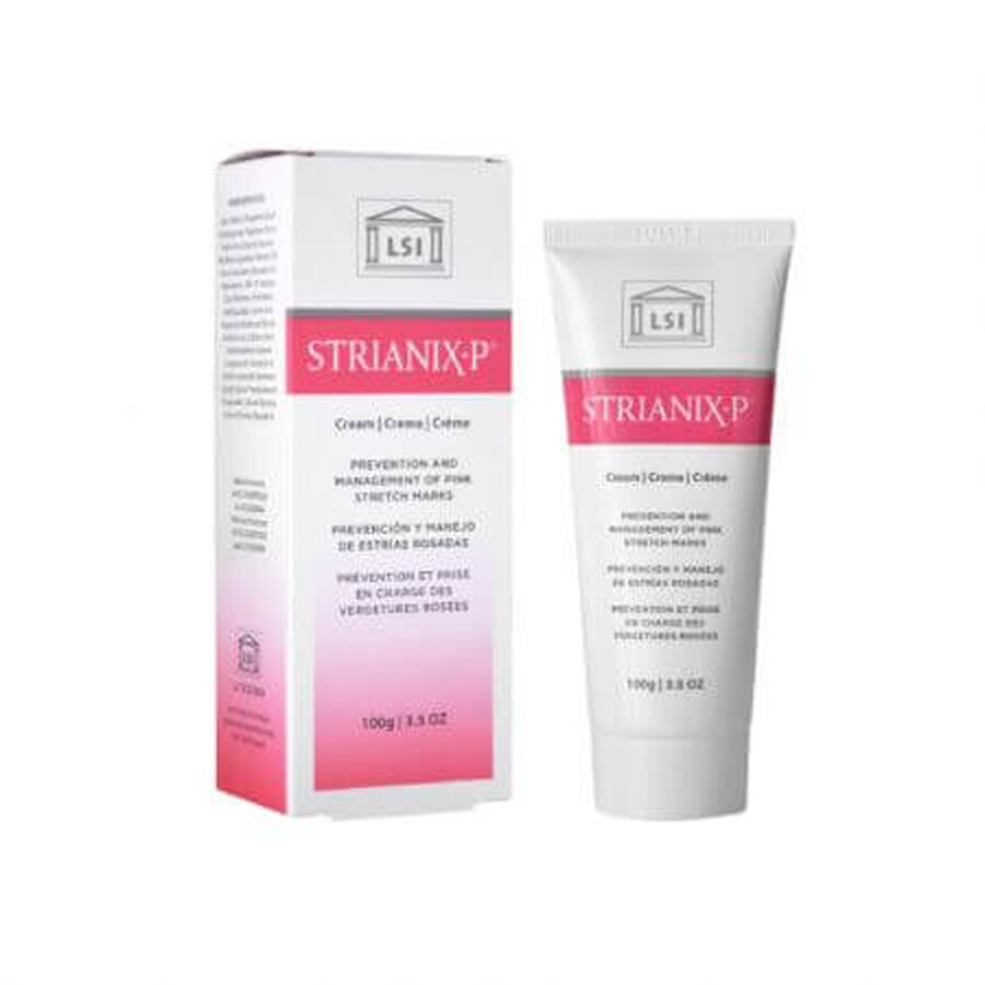 Strianix P Vorbeugungscreme gegen rosa Dehnungsstreifen 100 g, LSI