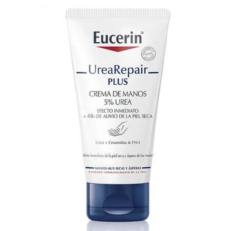 Eucerin UreaRepair Plus Handcreme mit 5% Urea, 75 ml